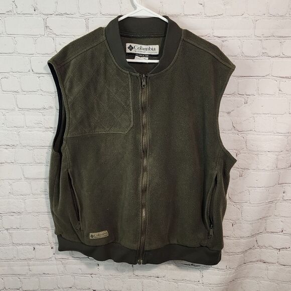 Men's Columbia full zip sweater vest, size XXL - Picture 1 of 3